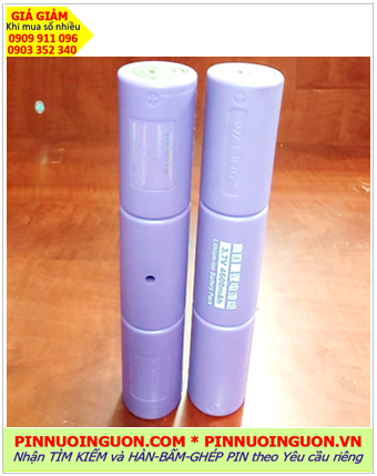 WASING 3.7v-26650-4600mAh, Pin sạc Lithium đèn pin WASING H2 và H4 chính hãng	